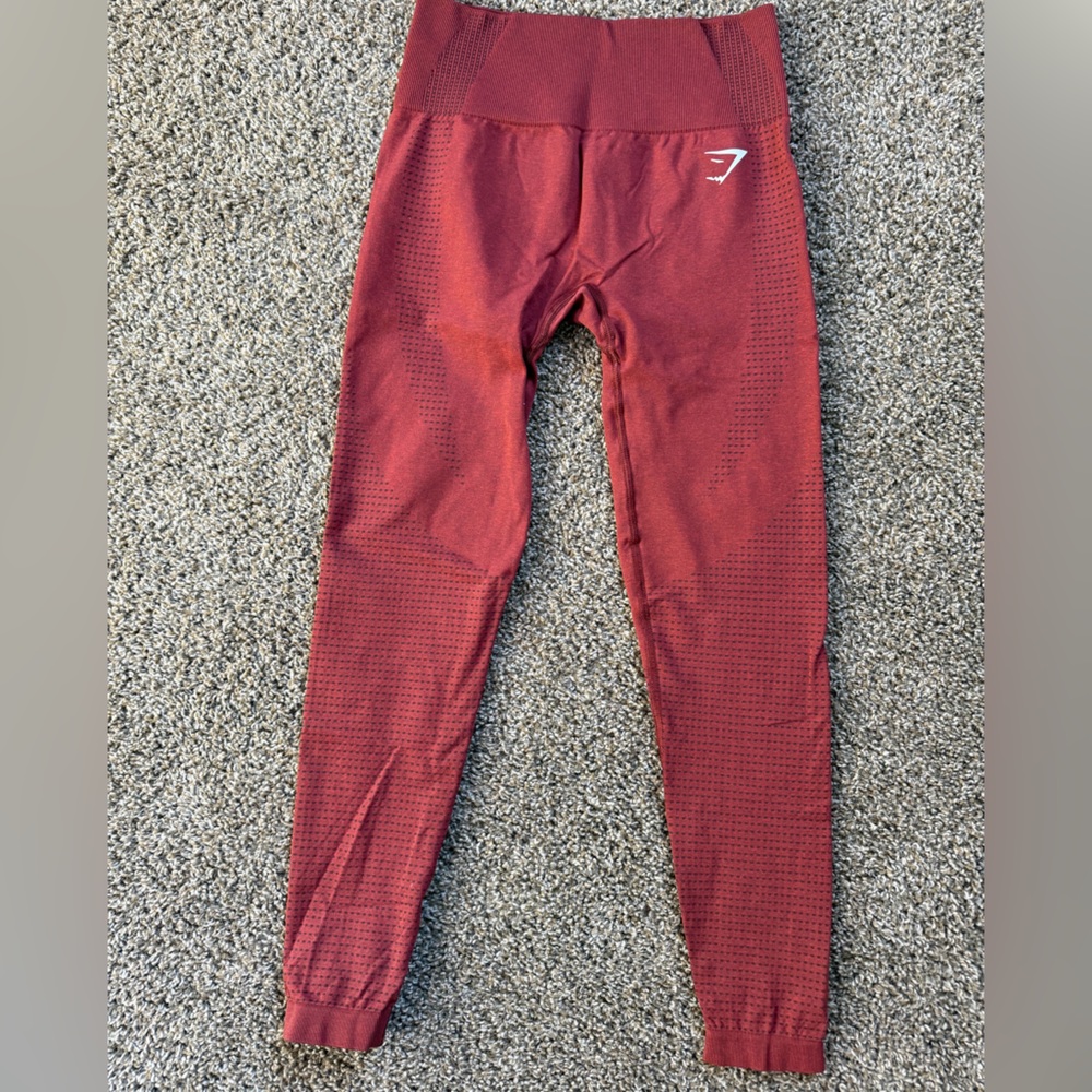 Gymshark Burgundy Leggings